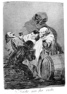 No one has seen us 1799. Artist: Francisco Goya