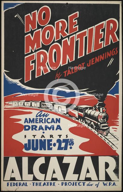 No More Frontier, [193-]. Creator: Unknown.