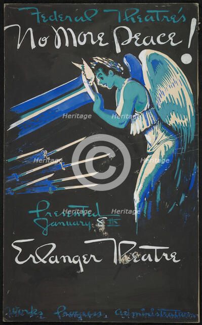 No More Peace, [193-]. Creator: Unknown.