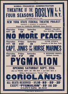 No More Peace 2, Roslyn, NY, 1937. Creator: Unknown