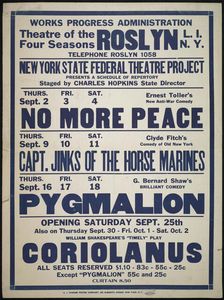 No More Peace, Roslyn, NY, [1930s]. Creator: Unknown