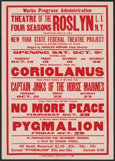 No More Peace, Roslyn, NY, 1937. Creator: Unknown