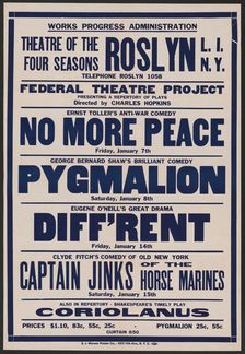 No More Peace, Roslyn, NY, 1938. Creator: Unknown
