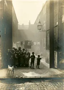 No Man's Yard, Newington Street, Sneinton, Nottingham, Nottinghamshire, c1912. Creator: Unknown