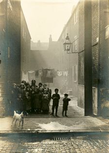 No Man's Yard, Newington Street, Sneinton, Nottingham, Nottinghamshire, c1912. Creator: Unknown