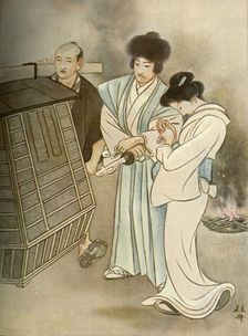 "No, no", said Matsuo..."this is not the body of my boy", 1919. Creator: Unknown