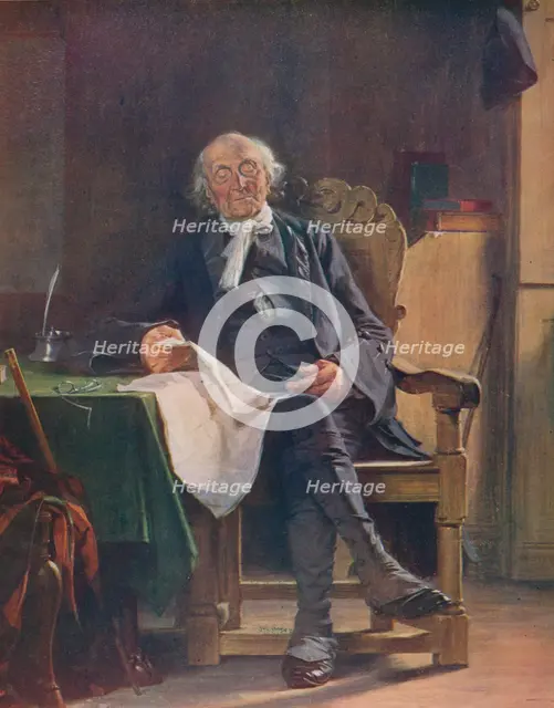'No News', c1833, (c1915). Artist: Thomas Sword Good.