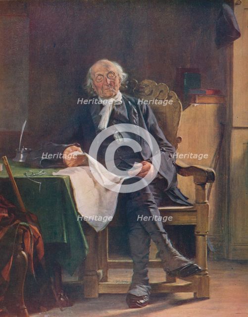 'No News', c1833, (c1915). Artist: Thomas Sword Good.