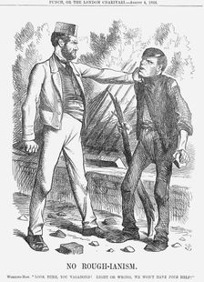No Rough-Ianism 1866. Creator: John Tenniel