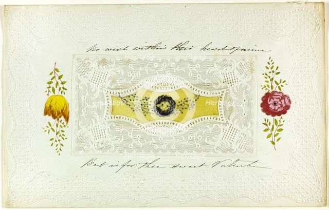 No Wish within this Heart of Mine (valentine), n.d. Creator: Unknown.