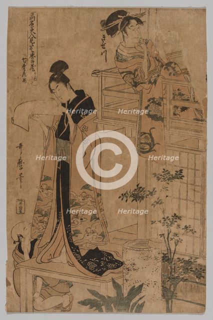 No Title, 1753-1806. Creator: Kitagawa Utamaro (Japanese, 1753?-1806).