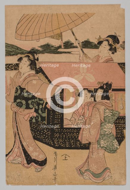 No Title, 1787-1869. Creator: Kikugawa Eizan (Japanese, 1787-1867).