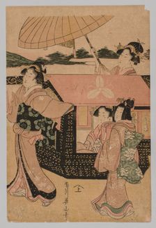 No Title, 1787-1869. Creator: Kikugawa Eizan (Japanese, 1787-1867)