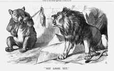 "Not Loose Yet", 1870. Creator: Joseph Swain