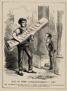 Not So Very Unreasonable!!! Eh? (from "Punch"), 1848. Creator: Anonymous