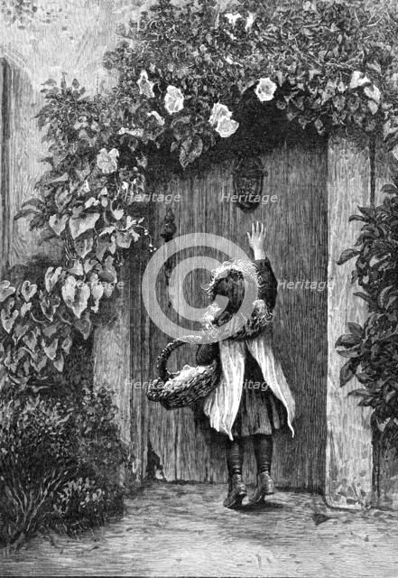 "Not Tall Enough!" by Arthur Hopkins...Royal Society of Painters in Water Colours, 1881. Creator: Unknown.