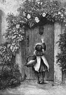 "Not Tall Enough!" by Arthur Hopkins...Royal Society of Painters in Water Colours, 1881. Creator: Unknown