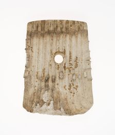 Notched and Grooved Axe, Shang dynasty (c. 1600-1046 BC), late 2nd millennium B.C. Creator: Unknown
