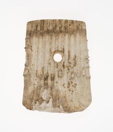 Notched and Grooved Axe, Shang dynasty (c. 1600-1046 BC), late 2nd millennium B.C. Creator: Unknown