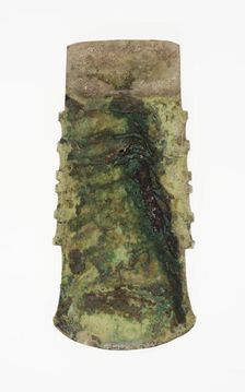 Notched Axe, Shang dynasty (c. 1600-1046 BC), 2nd millennium B.C. Creator: Unknown