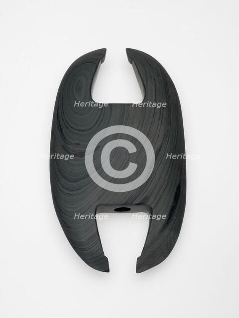 Notched Ovate Bannerstone, c. 4800 B.C. Creator: Unknown.