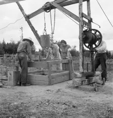 Note on rural life, near Rochester, Thurston County, western Washington, 1939. Creator: Dorothea Lange