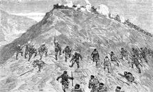 'Notes in the Black Mountains and Sikkim Campaign's, Northern India; Sikkim--taking of the Tukola H Creator: Unknown