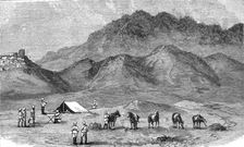 'Notes in the Black Mountains and Sikkim Campaign's, Northern India; The Black Mountain from the Og Creator: Unknown