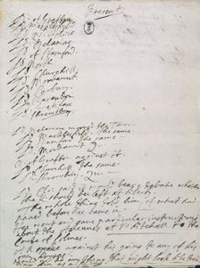 Notes to a meeting about the fate of James II, 1688. Creator: George Savile