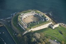 Nothe Fort, former coastal battery and now museum, Weymouth, Dorset, 2014. Creator: Historic England Staff Photographer