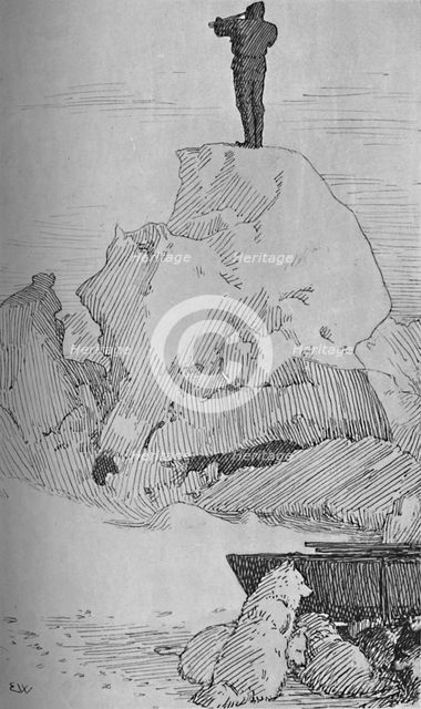 'Nothing But Ice, Ice to the Horizon, 7 April, 1895', (1897). Artist: Unknown.