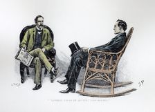 'Nothing could be Better' said Holmes 1893. Artist: Sidney E Paget