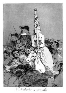 Nothing could be done about it 1799. Artist: Francisco Goya