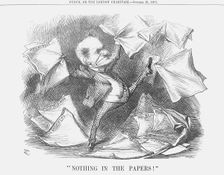 "Nothing in the Papers!", 1871. Creator: Joseph Swain