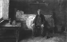 Nothing Left after Josep Israels c1880-83. Creator: Adolphe Alphonse Gery-Bichard