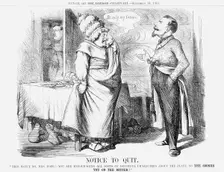 Notice to Quit 1861. Creator: Unknown