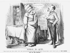 Notice to Quit 1861. Creator: Unknown