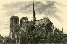 Notre Dame 1890. Creator: Unknown