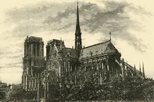 Notre Dame 1890. Creator: Unknown