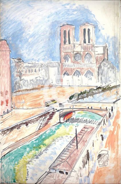 Notre-Dame, 1914. Creator: Henri Matisse.