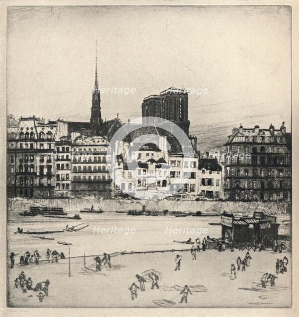 'Notre-Dame', 1915. Artist: William Walker.