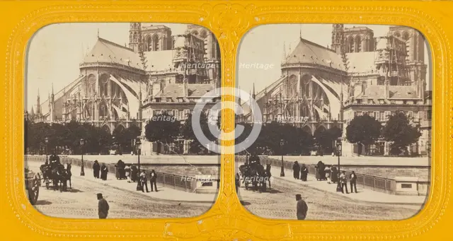 Notre-Dame, about 1860. Creator: Unknown.