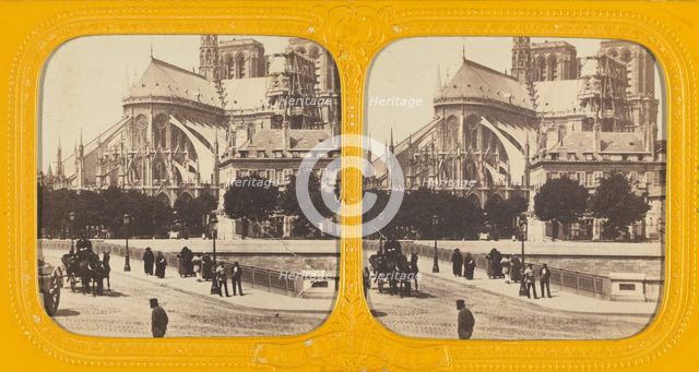 Notre-Dame, about 1860. Creator: Unknown.