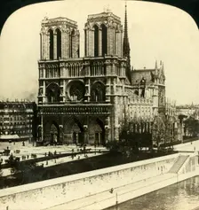 Notre Dame Cathedral, Paris, France 1901. Creator: Unknown