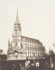 Notre Dame de Bonsecours, près Rouen, 1852-54. Creator: Edmond Bacot