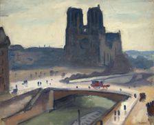 Notre-Dame de Paris, c1908. Creator: Albert Marquet