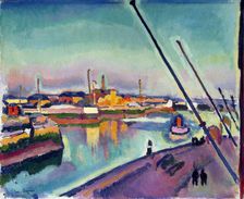 Notre-Dame Embankment, Le Havre 1908. Creator: Dupuis, Georges (1874-1932)