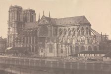 Notre Dame, Paris, 1852-1853. Creator: Édouard Baldus (French, 1813-1889)