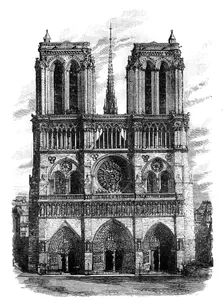 Notre Dame, Paris, c1888