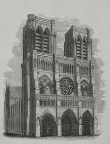 Notre-Dame, Paris, France, 1856. Creator: Unknown